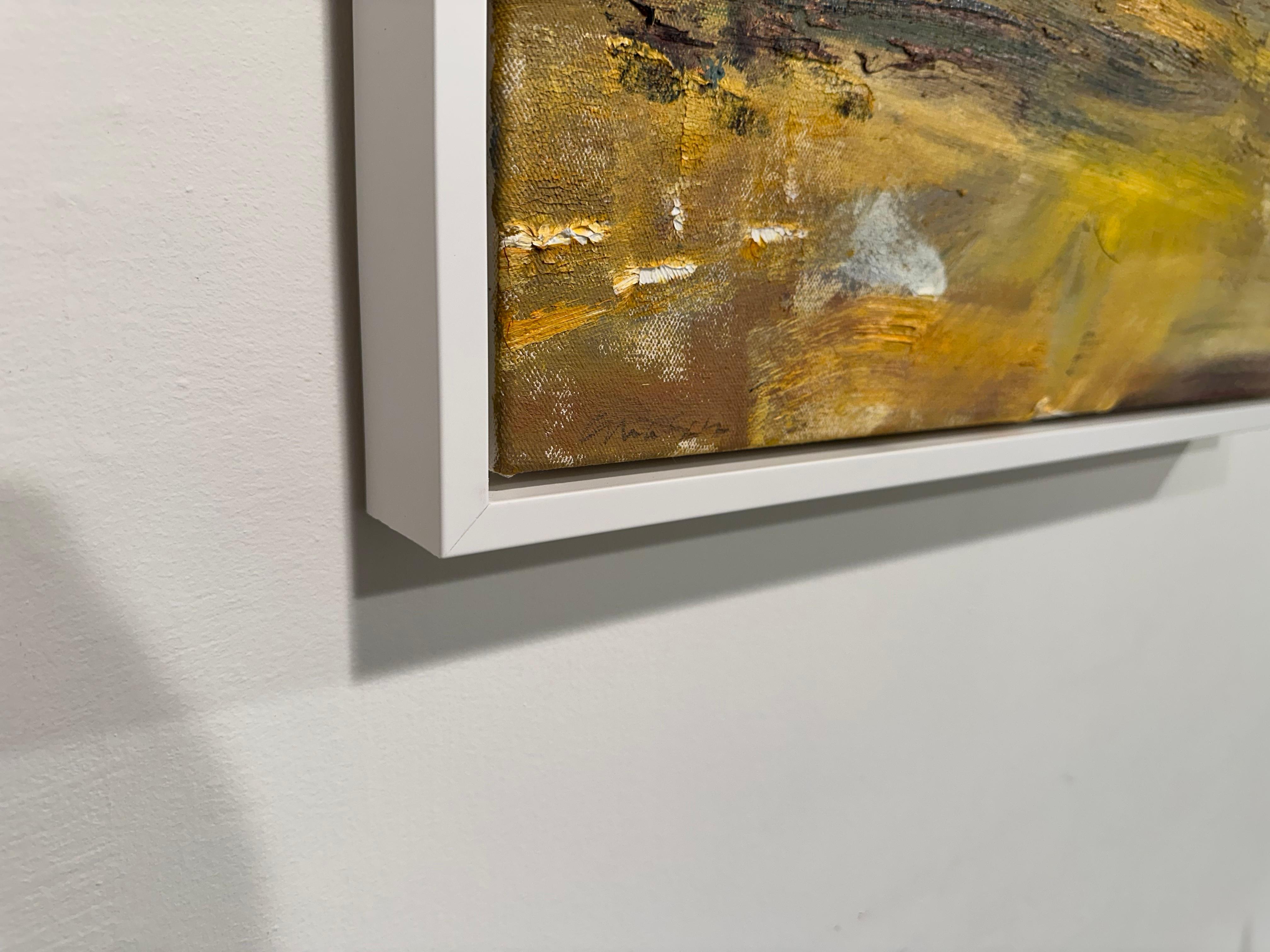 “La Primera Luz - 1st Light” Oil on Canvas (2025) Contemporary Abstract Painting For Sale 2