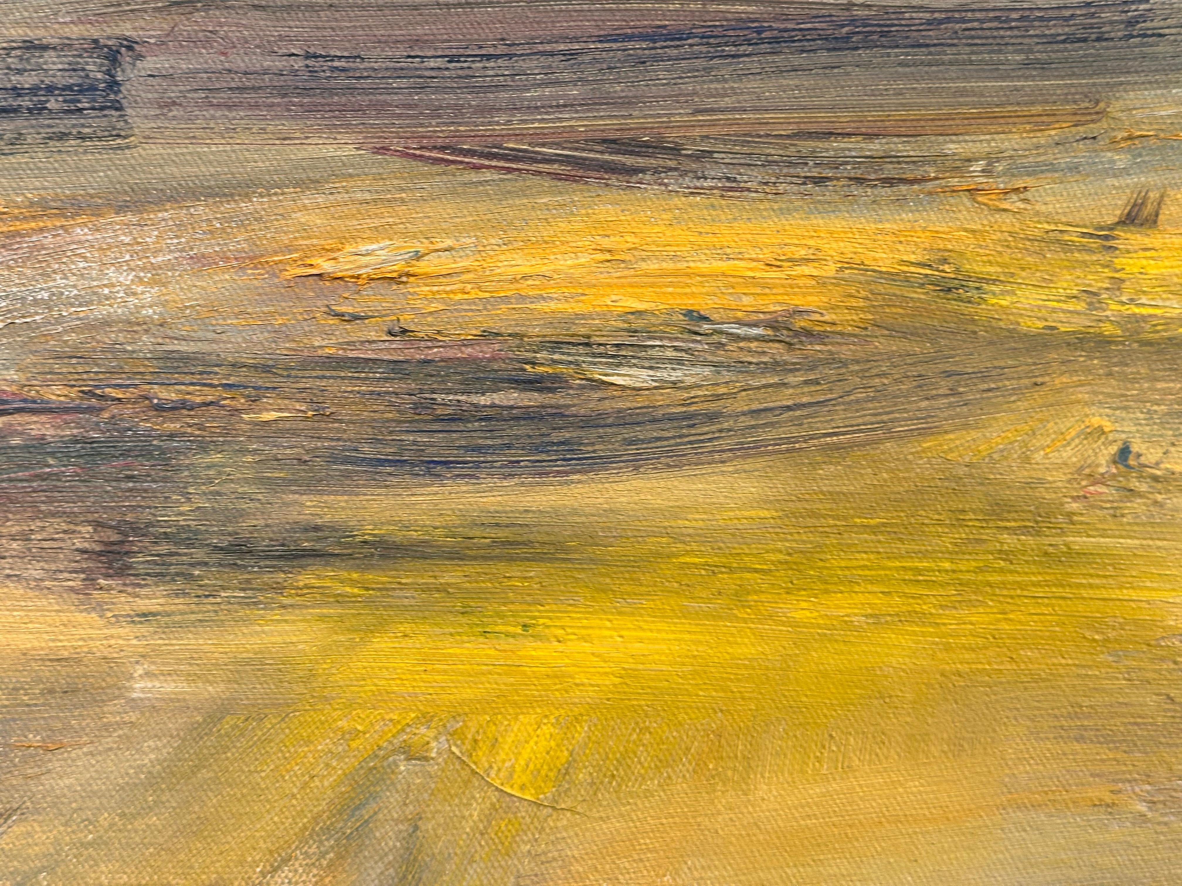 “La Primera Luz - 1st Light” Oil on Canvas (2025) Contemporary Abstract Painting For Sale 3