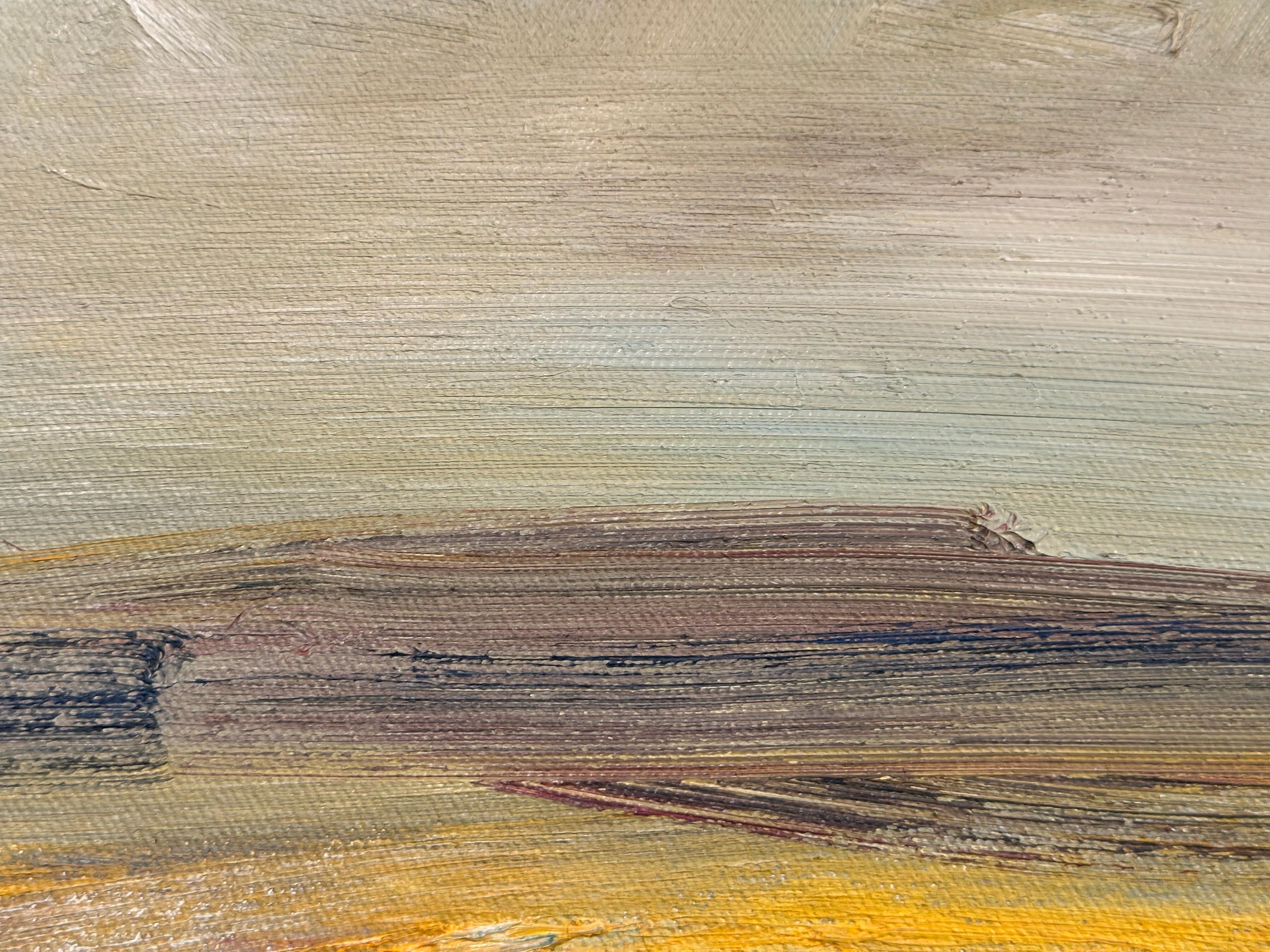 “La Primera Luz - 1st Light” Oil on Canvas (2025) Contemporary Abstract Painting For Sale 4