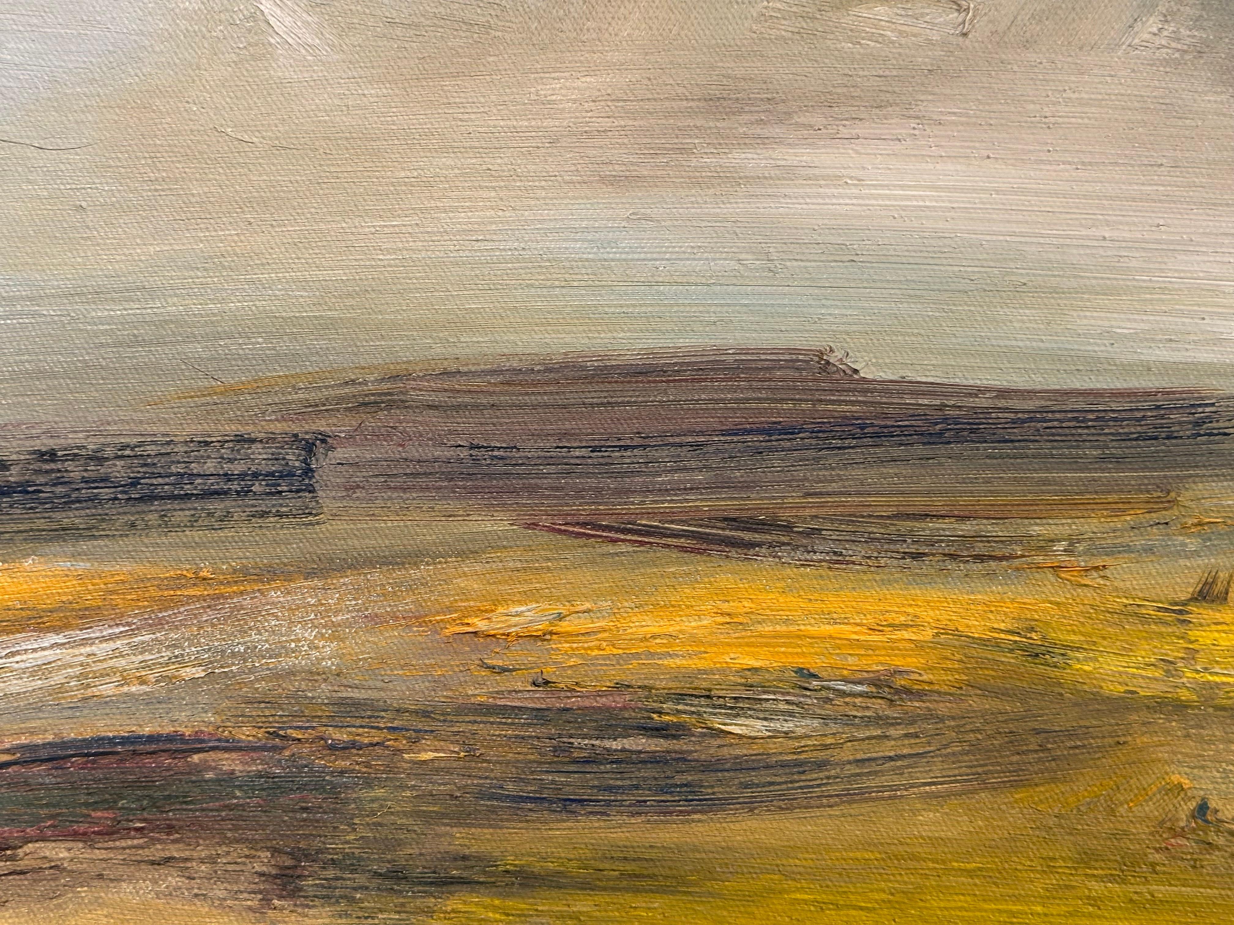 “La Primera Luz - 1st Light” Oil on Canvas (2025) Contemporary Abstract Painting For Sale 5