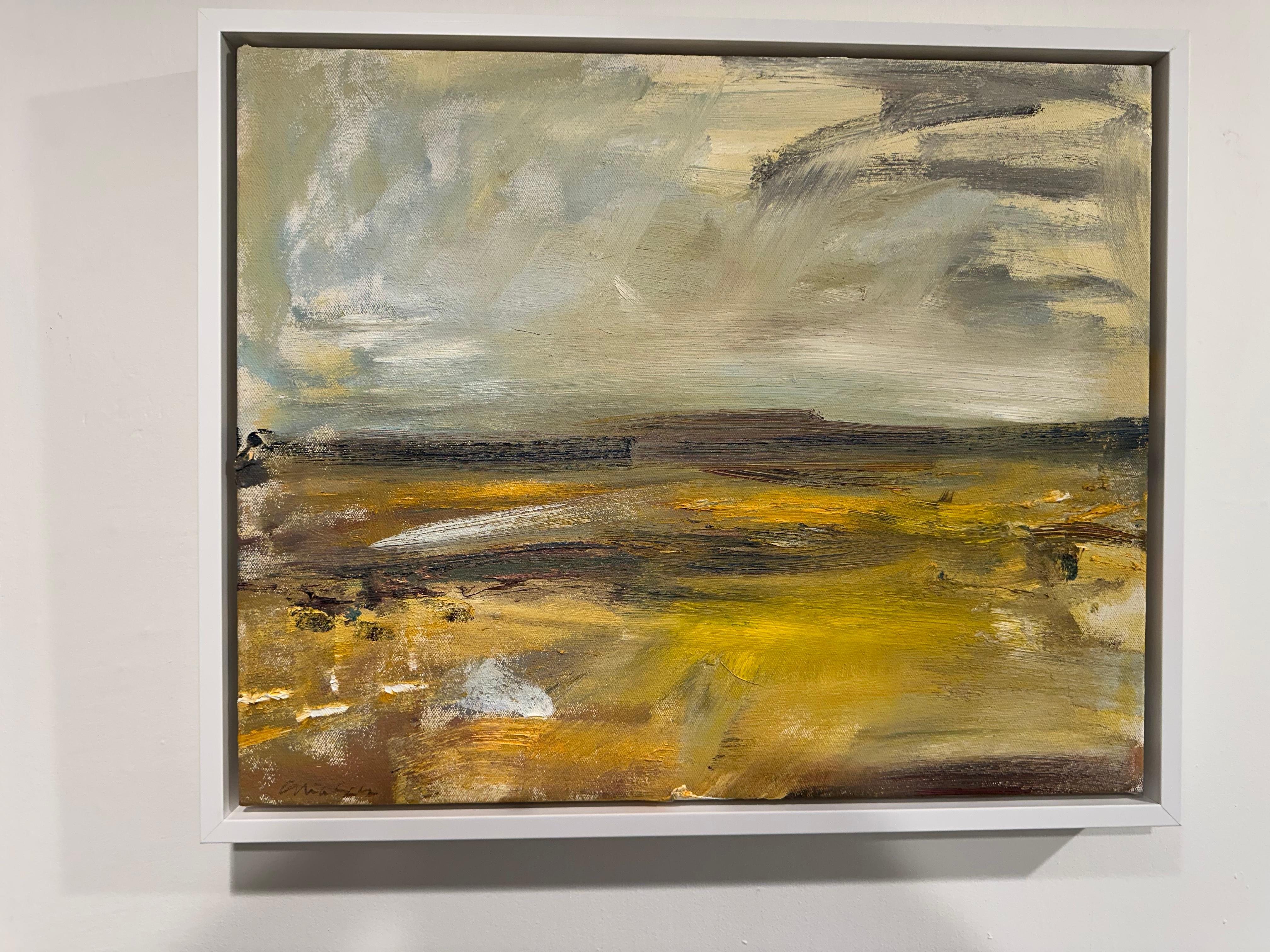 “La Primera Luz - 1st Light” Oil on Canvas (2025) Contemporary Abstract Painting For Sale 6