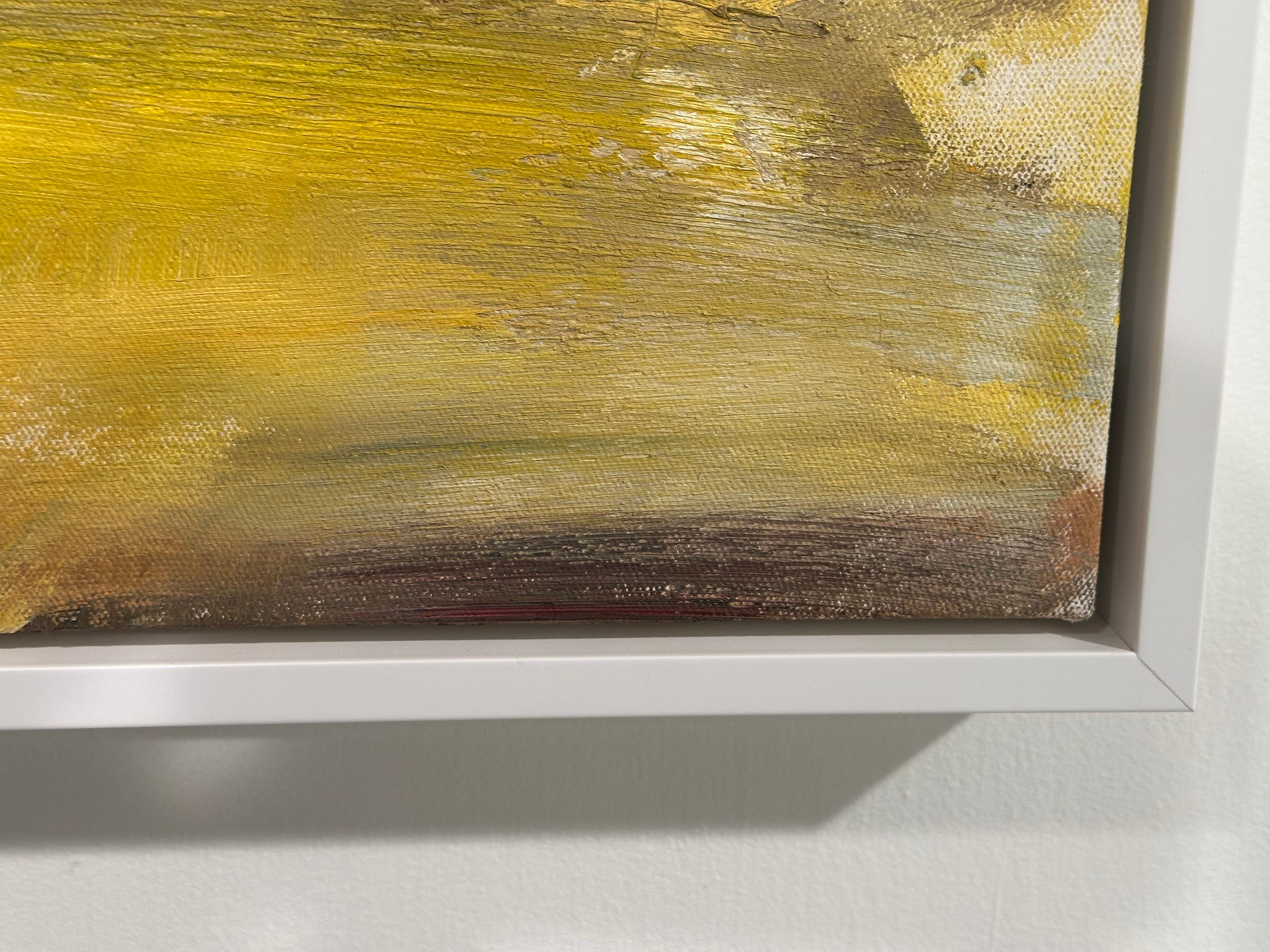 “La Primera Luz - 1st Light” Oil on Canvas (2025) Contemporary Abstract Painting For Sale 8