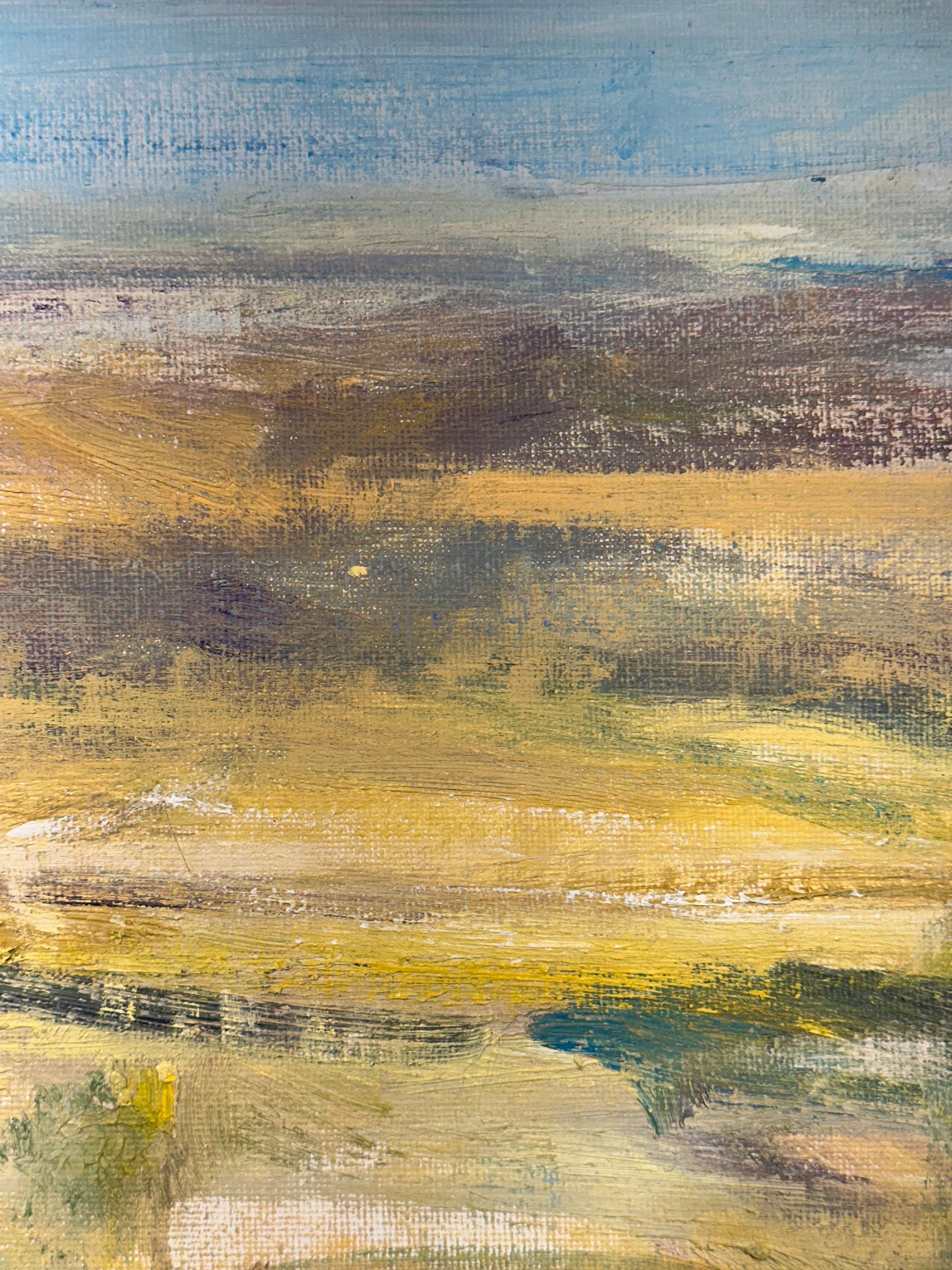 LA PRIMERA LUZ I, 2025 – Painting von Gloria Sáez