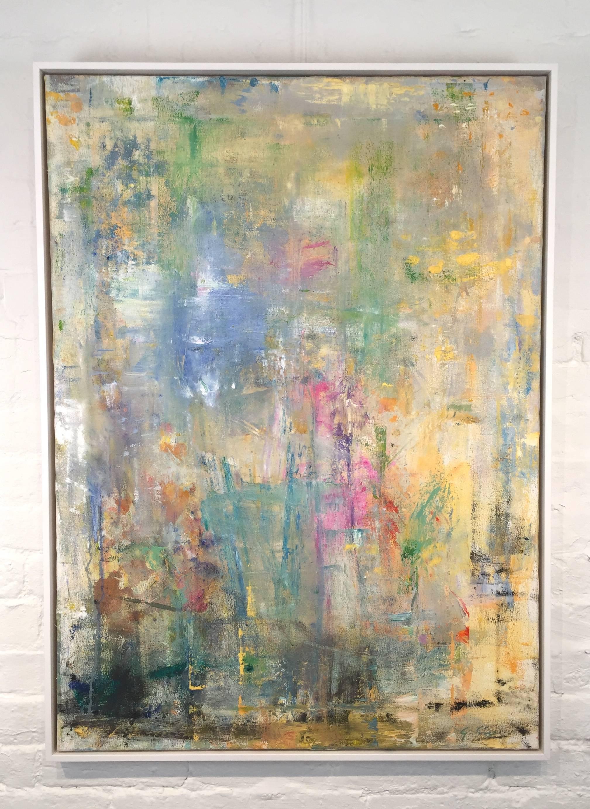 Gloria Saez, Untitled, Oil on canvas, 2018 - Painting by Gloria Sáez