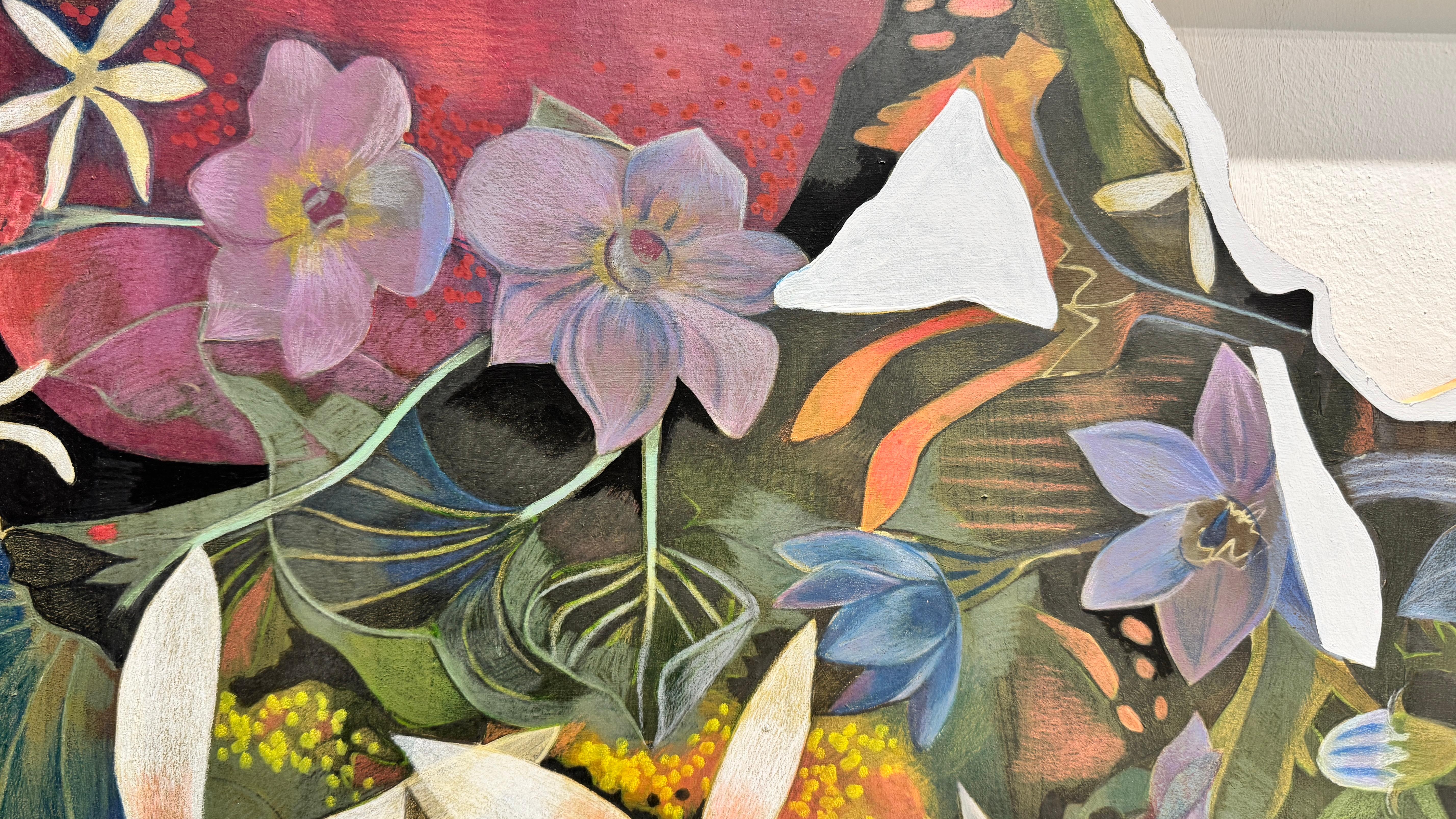 Déchiré 03 - Painting by Gloria Segura