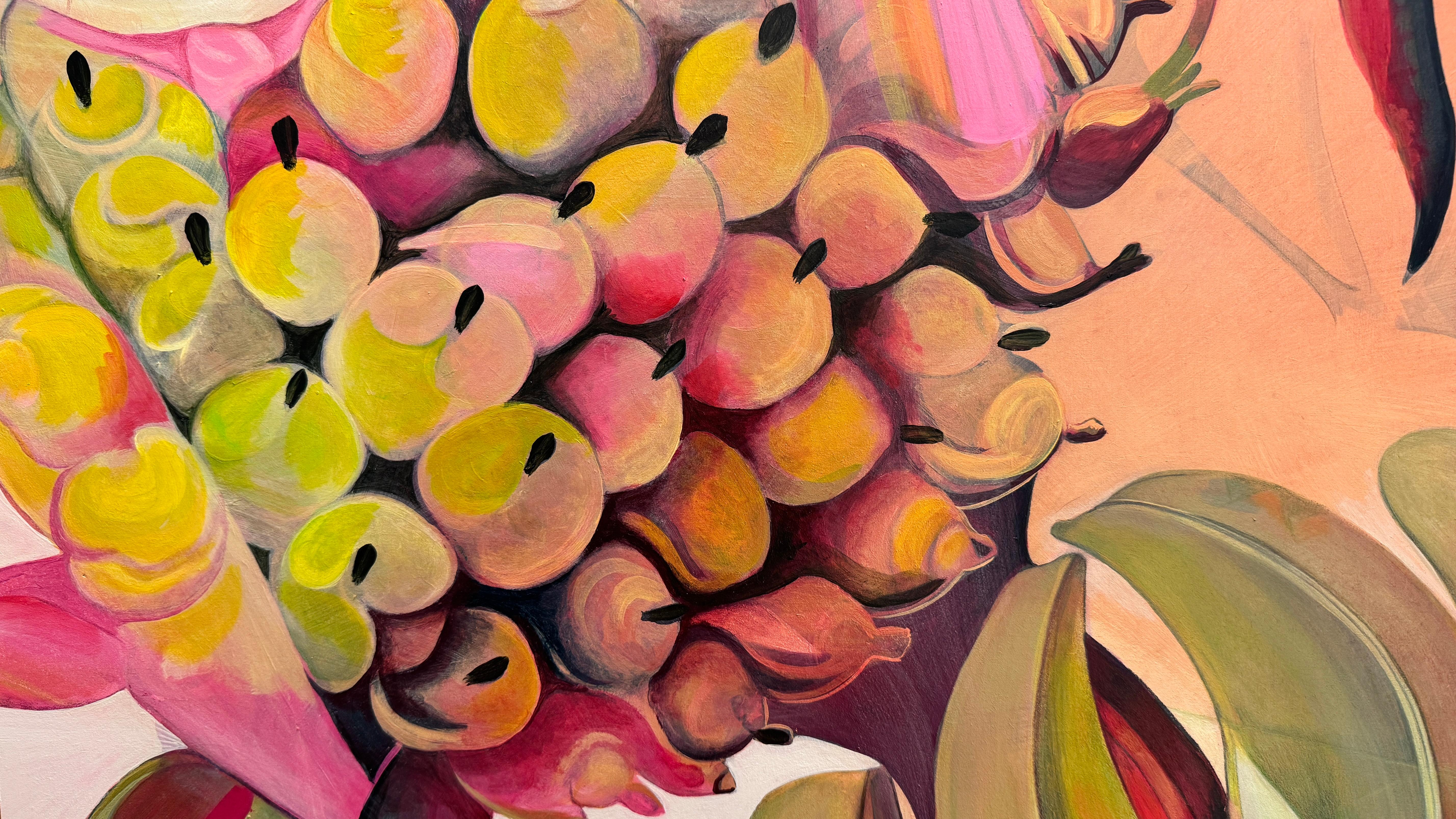 Déchiré - Painting by Gloria Segura