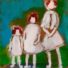 « Filles en blanc », Gloria Vanderbilt, Trois sœurs, Modernisme américain, Society