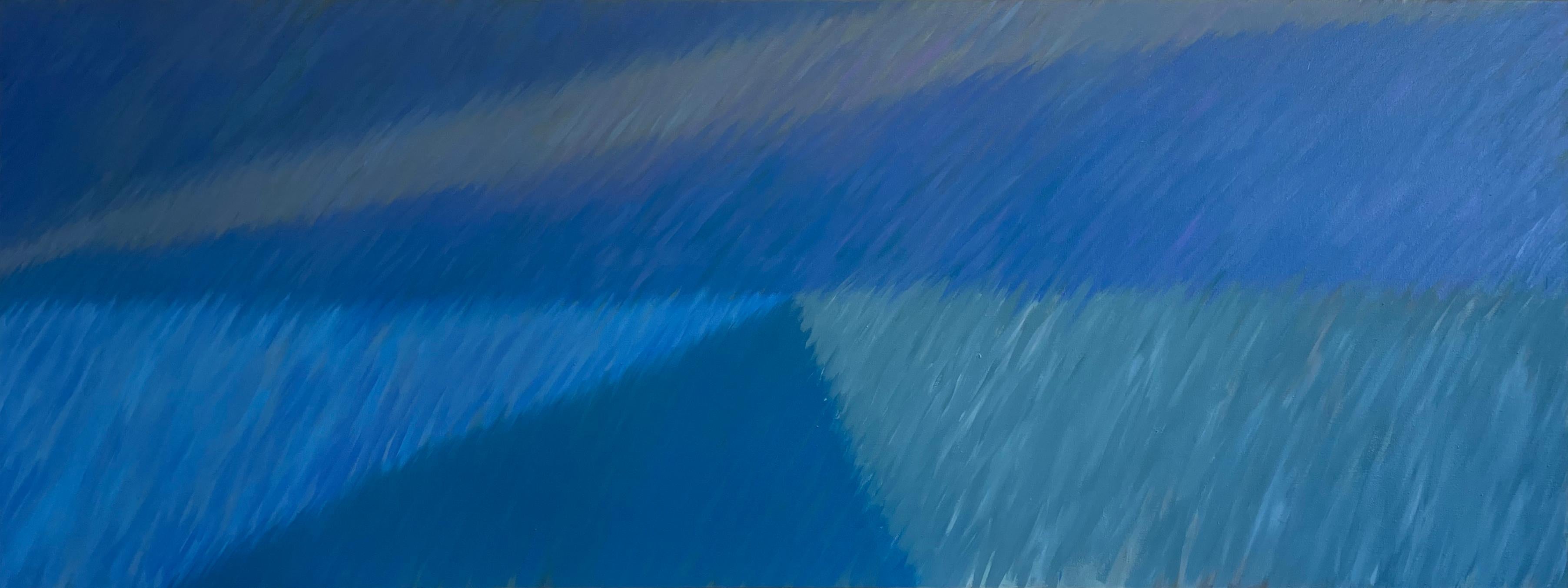 Gloriane Harris Abstract Painting – Prussischer Abend