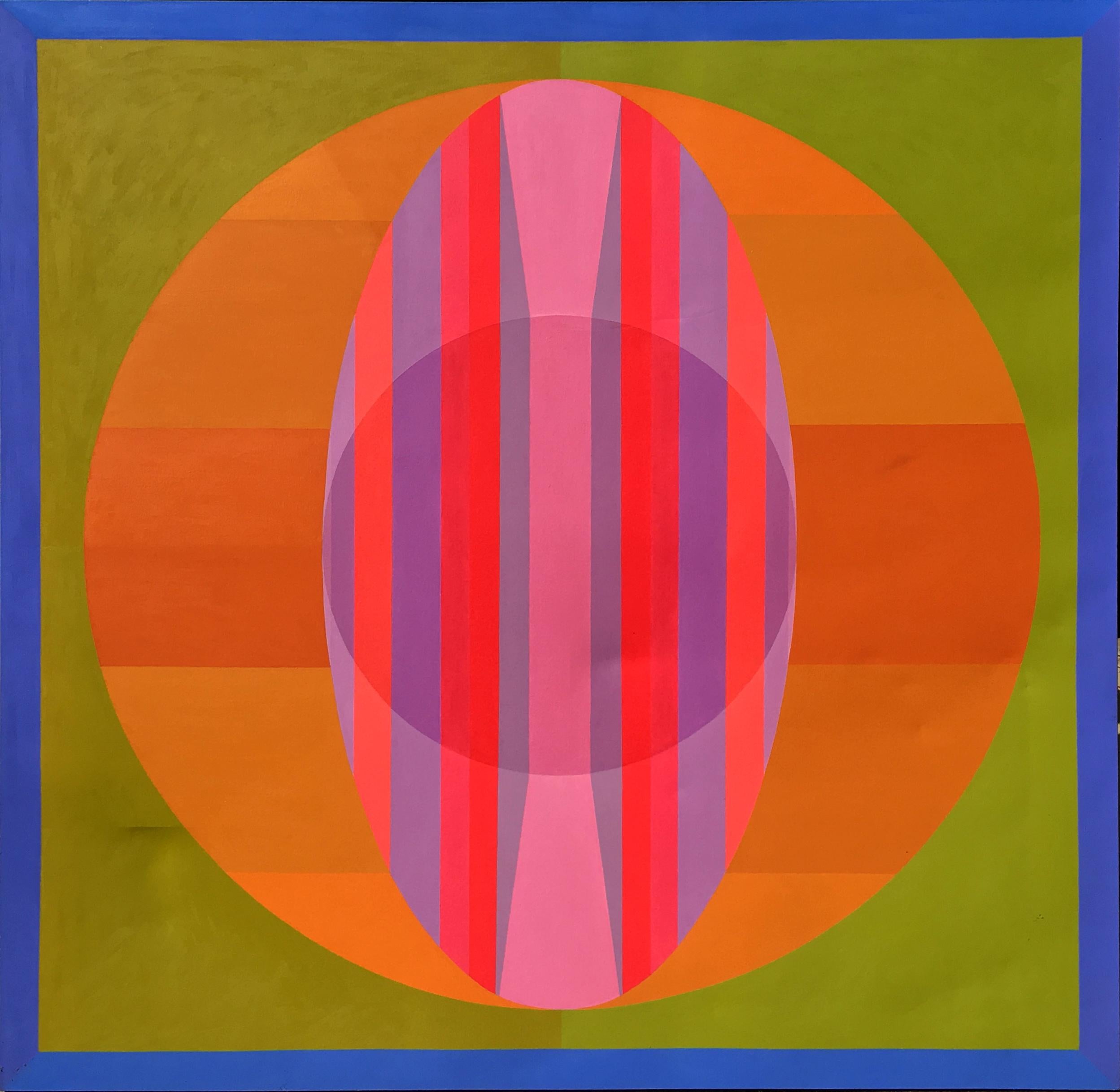 Gloriane Harris Abstract Painting – Interior-Beleuchtung des Inneren