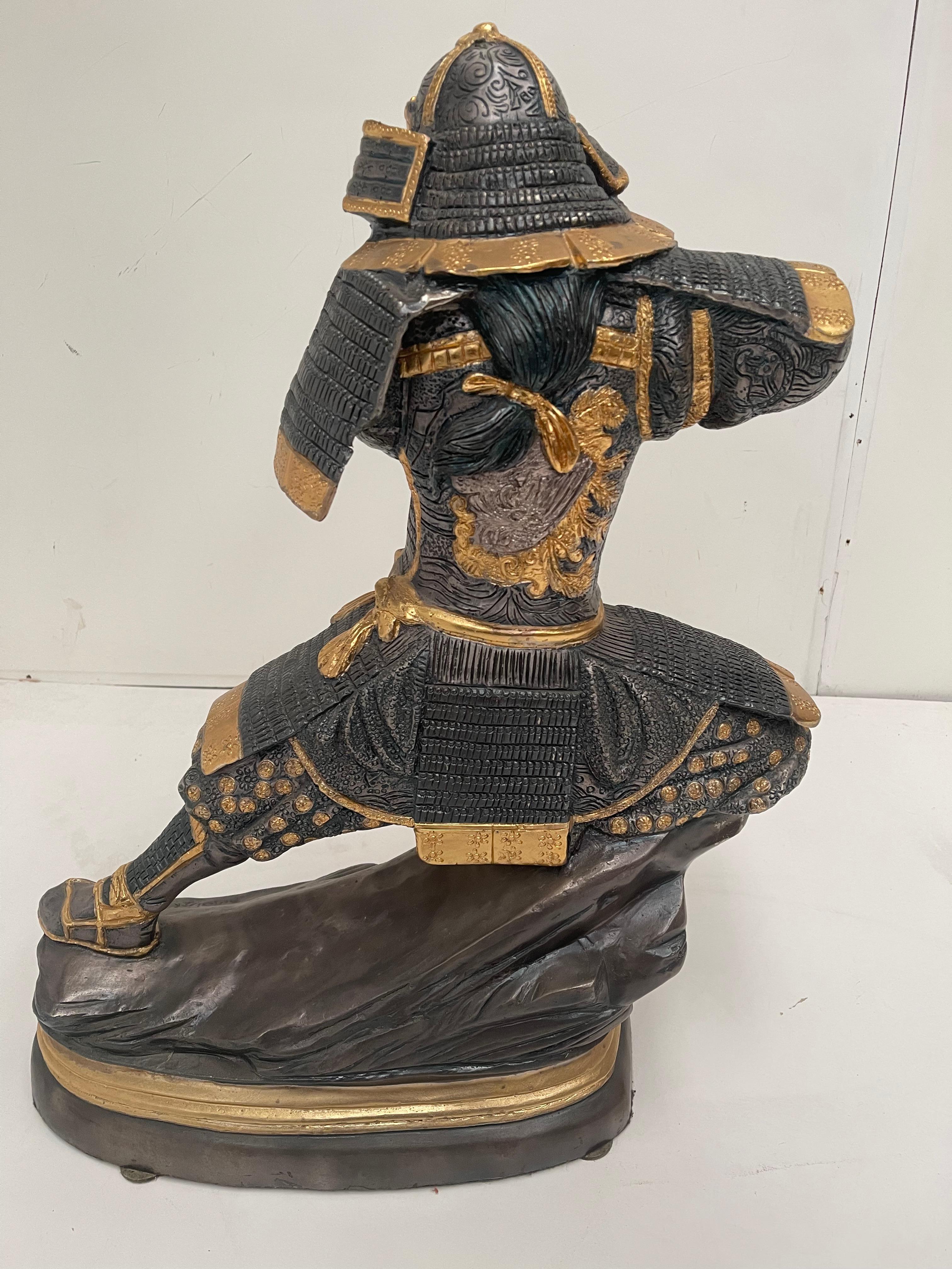 Glorioso Samurai aus Bronze in Bronze  4