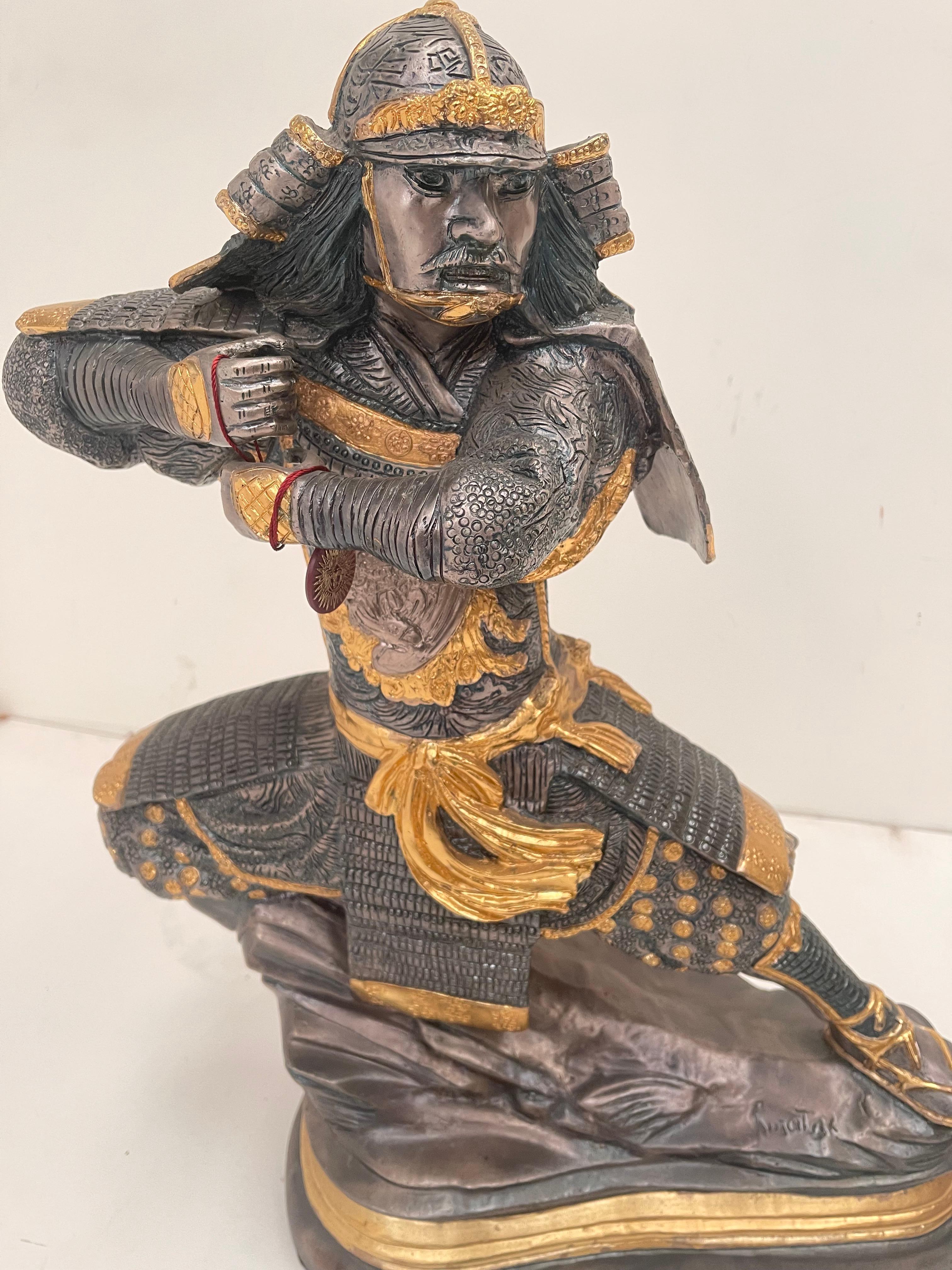 Other Glorioso samurai in bronzo 