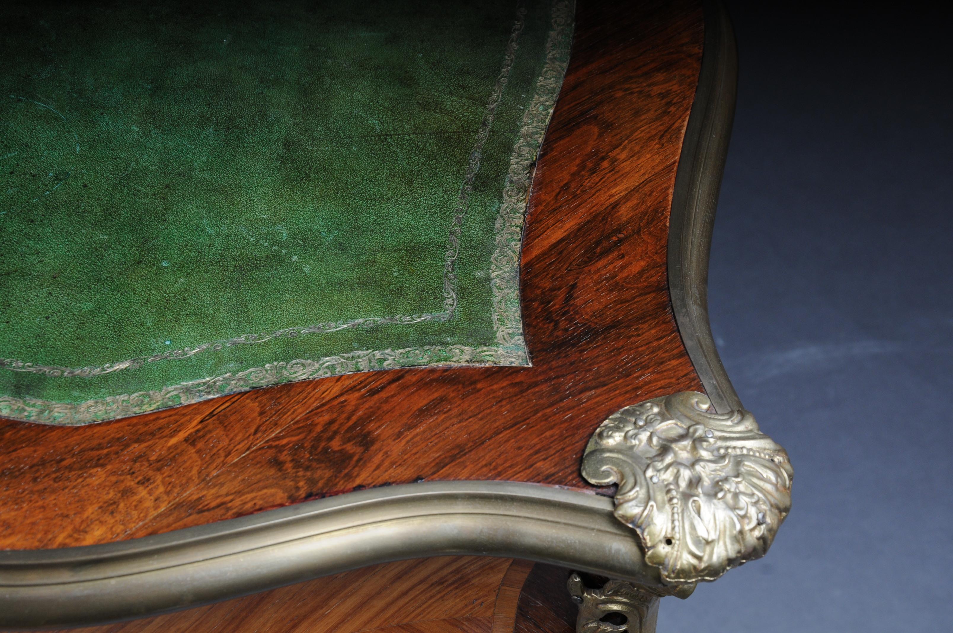 Glorious Bureau Plat or Desk in Louis XV 5