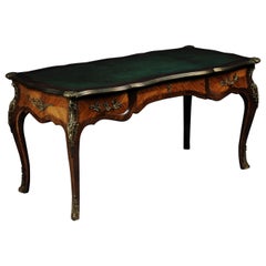 Antique Glorious Bureau Plat or Desk in Louis XV