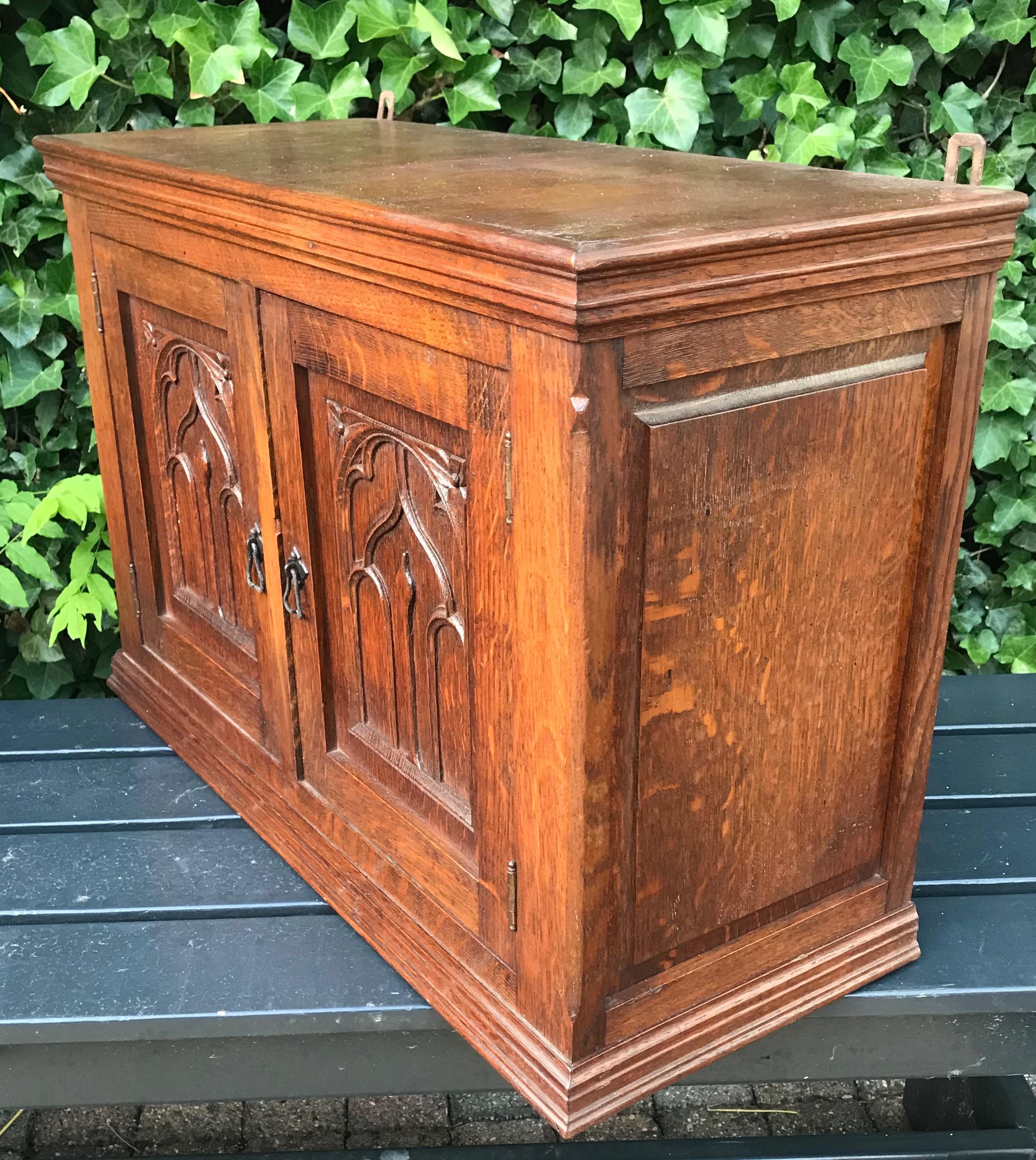 antique wall cabinet