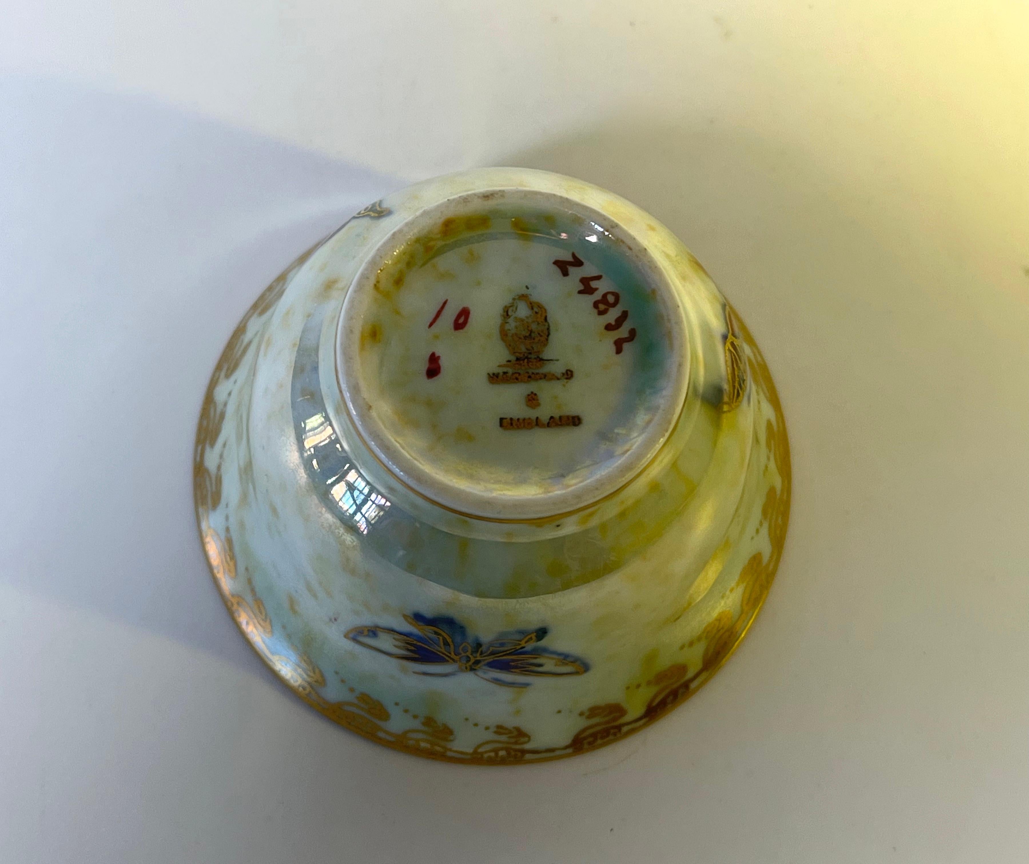 Glorious Miniature Wedgwood Ordinary Lustre Butterfly Bowl, Daisy Makeig-Jones 2