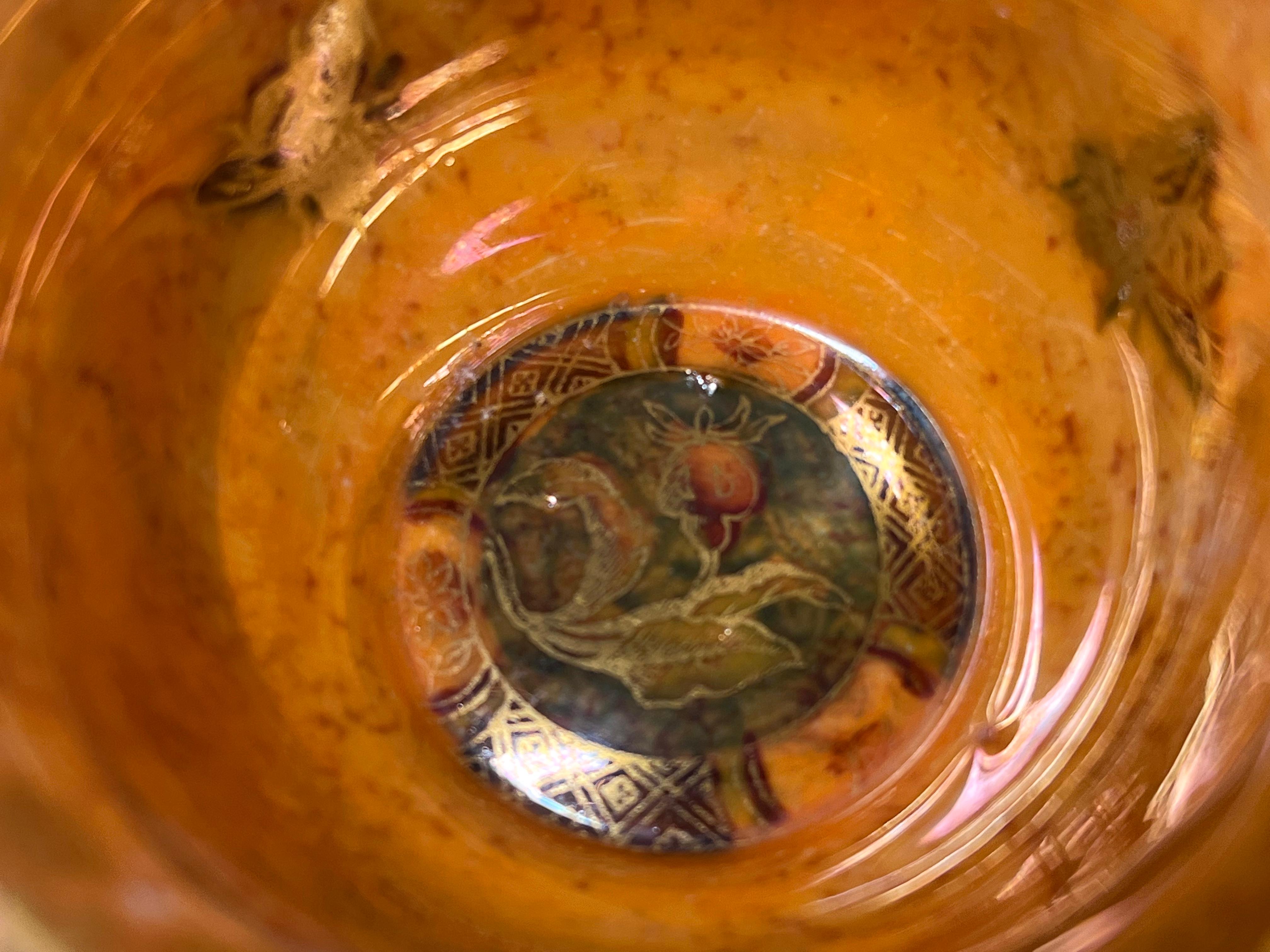 Glorious Miniature Wedgwood Ordinary Lustre Butterfly Bowl, Daisy Makeig-Jones 3