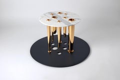 Glory Holes Side Table by Richard Yasmine