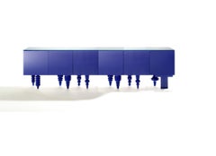 Gloss 3 Meter Multileg Cabinet by Jaime Hayon