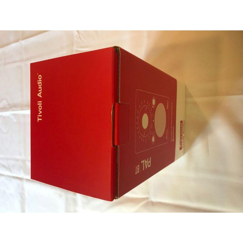 Supreme /Tivoli Pal BT Audio-Spiegelleuchter, glänzend rot im Angebot 5