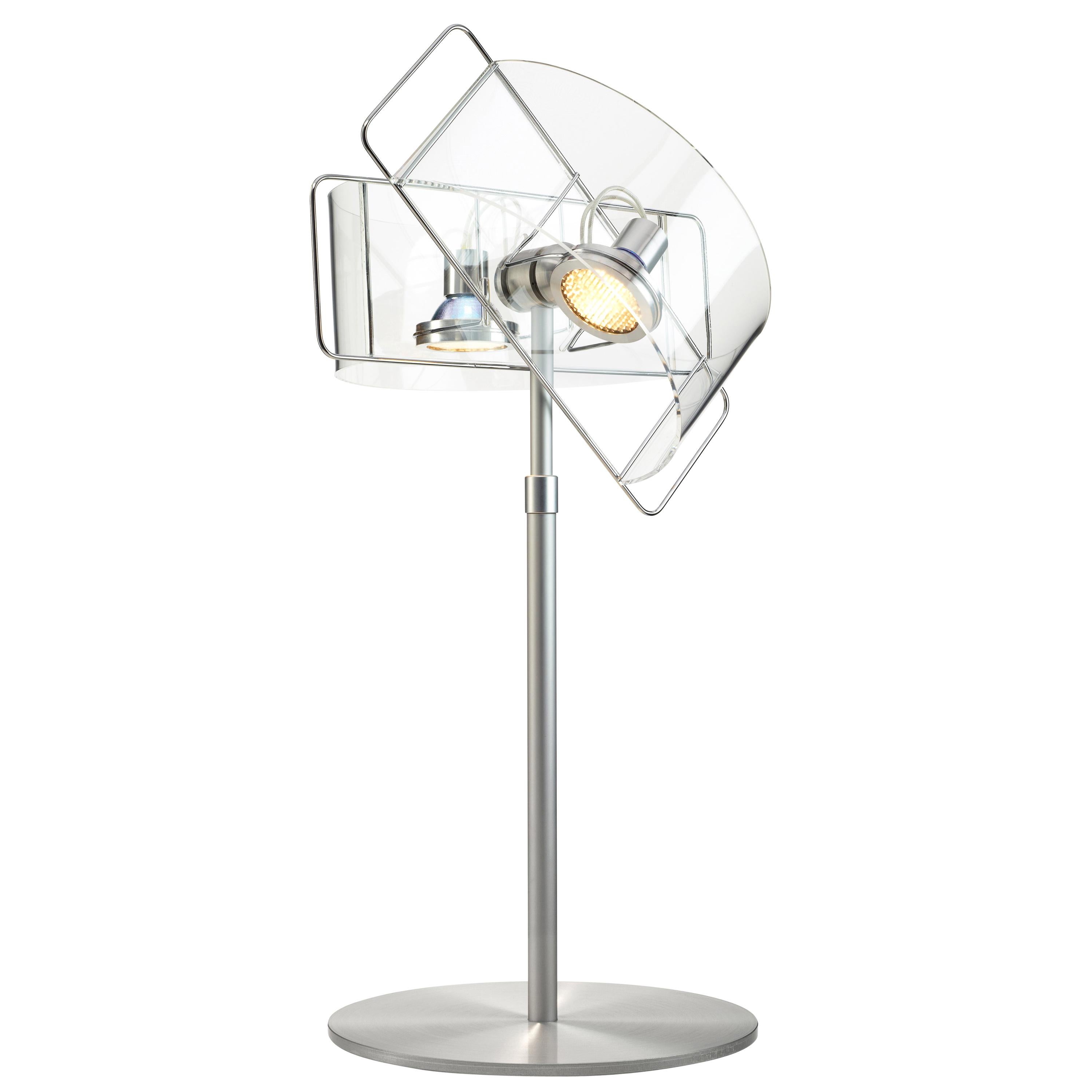 Gloss Table Lamp in Clear by Pablo Designs