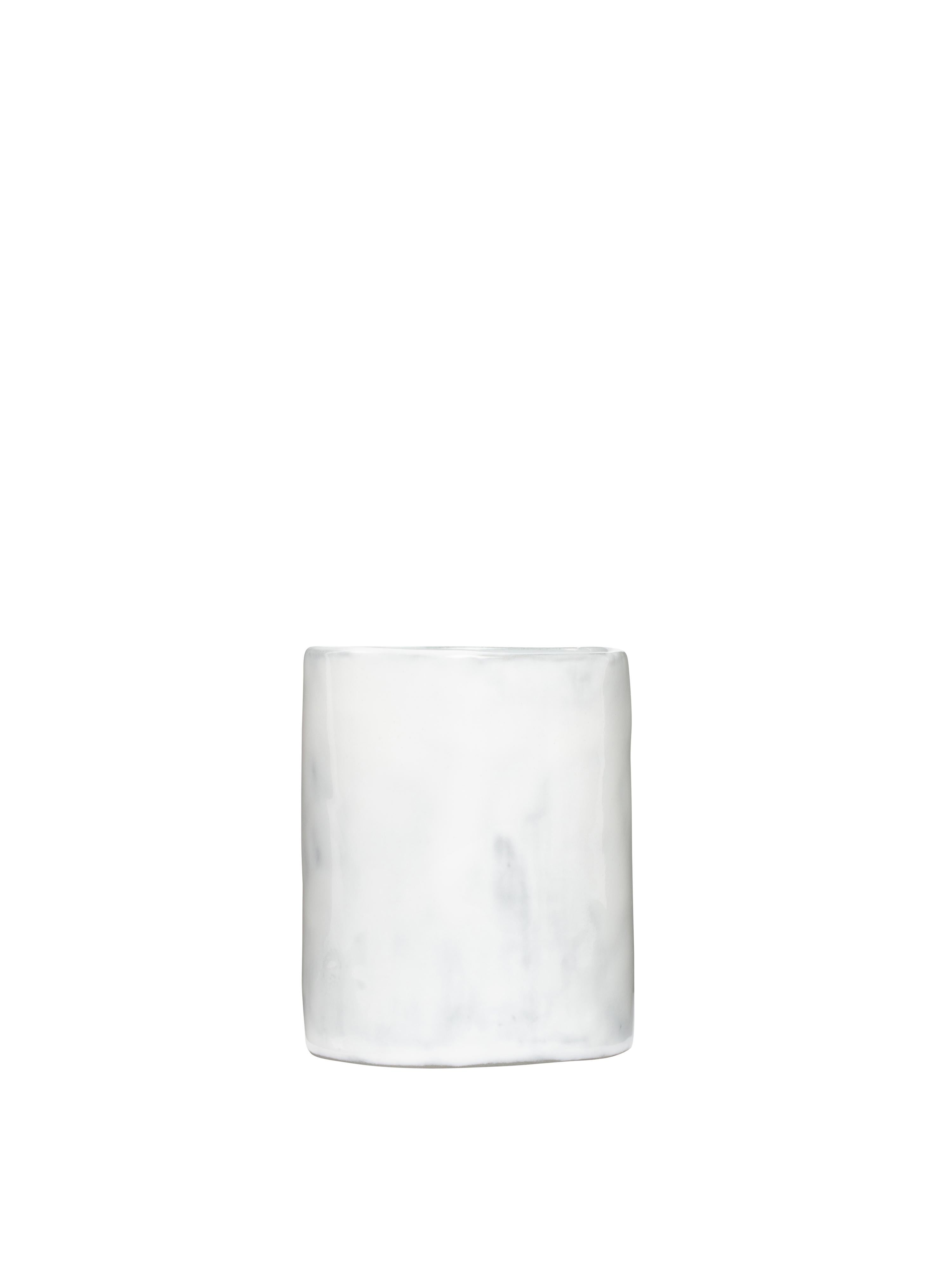 Off-White Glossy Ceramics Glass Taupe   No Color For Sale