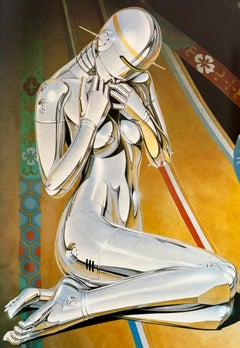 Glossy Poster from “Sexy Robots” by Hajime Sorayama, Japan, 1988