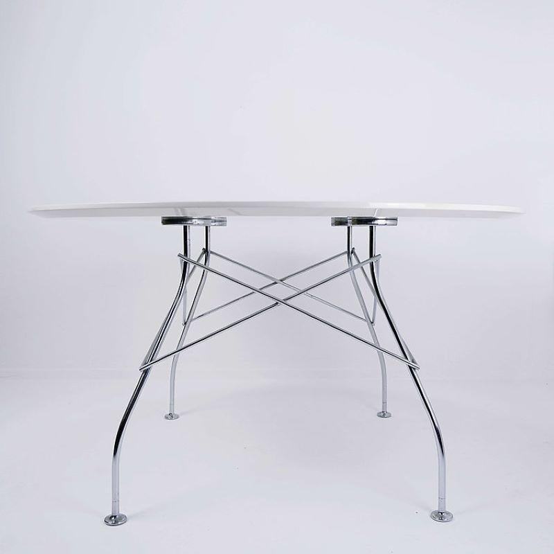 Glänzender Tisch von Antonio Citterio & Oliver Löw für Kartell - 1990er Jahre (Moderne)