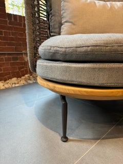 Silla de exterior Gloster Mistral, diseñada por Henrik Pedersen