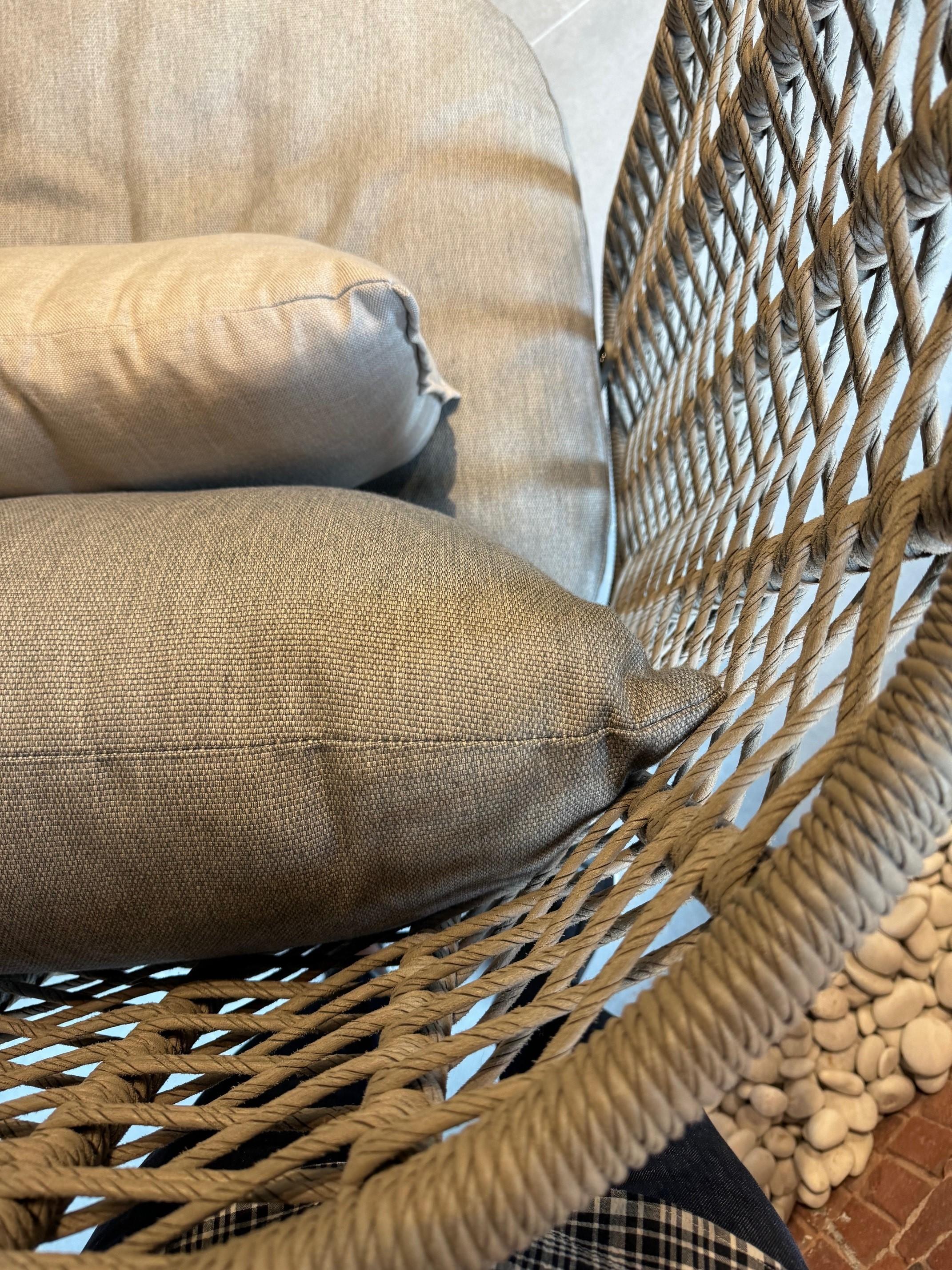 Contemporary Gloster Mistral Outdoor Lounge Chair, Designed by Henrik Pedersen For Sale