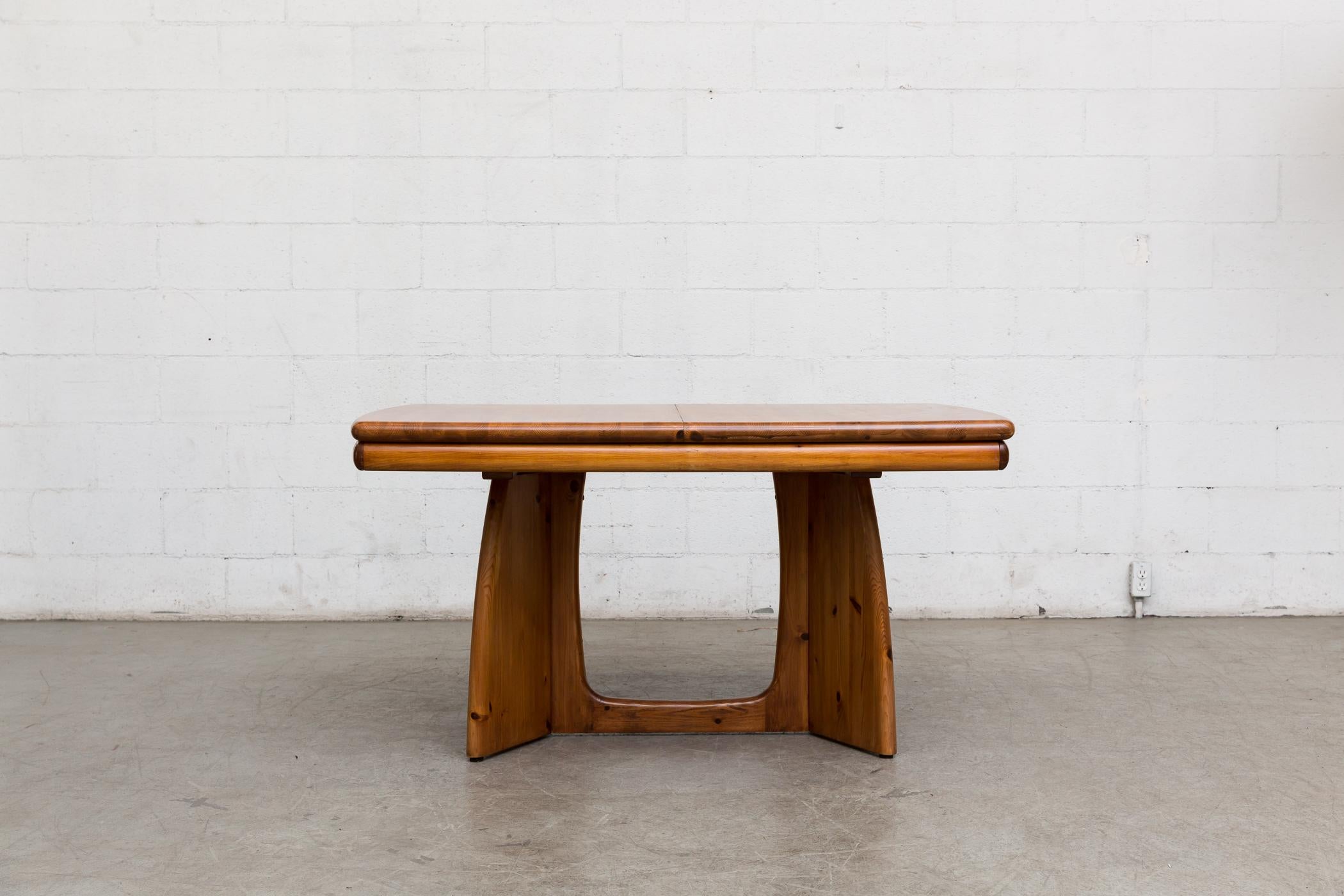 Glostrup Møbelfabrik Danish Pine Table In Good Condition In Los Angeles, CA