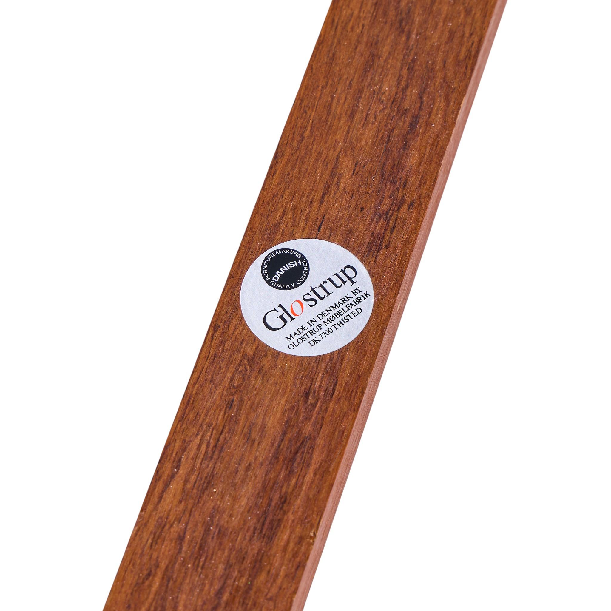 Glostrup Møbelfabrik Mid Century Danish Teak Hidden Leaf Dining Table - 2 Leaves For Sale 9