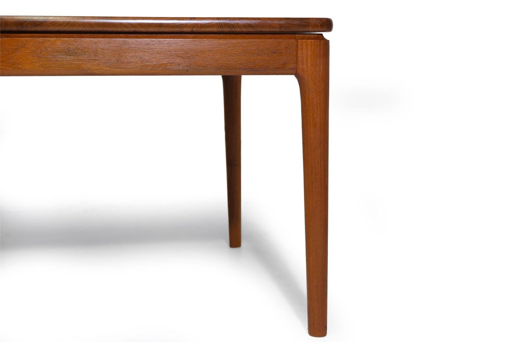 Oiled Mid-century Glostrup Mobelfabrik Solid Teak Dining Table For Sale