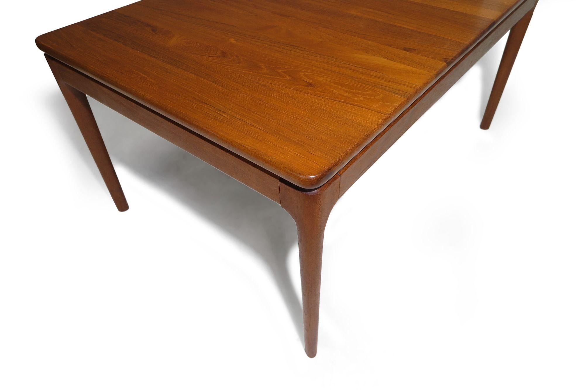 Mid-century Glostrup Mobelfabrik Solid Teak Dining Table For Sale 2