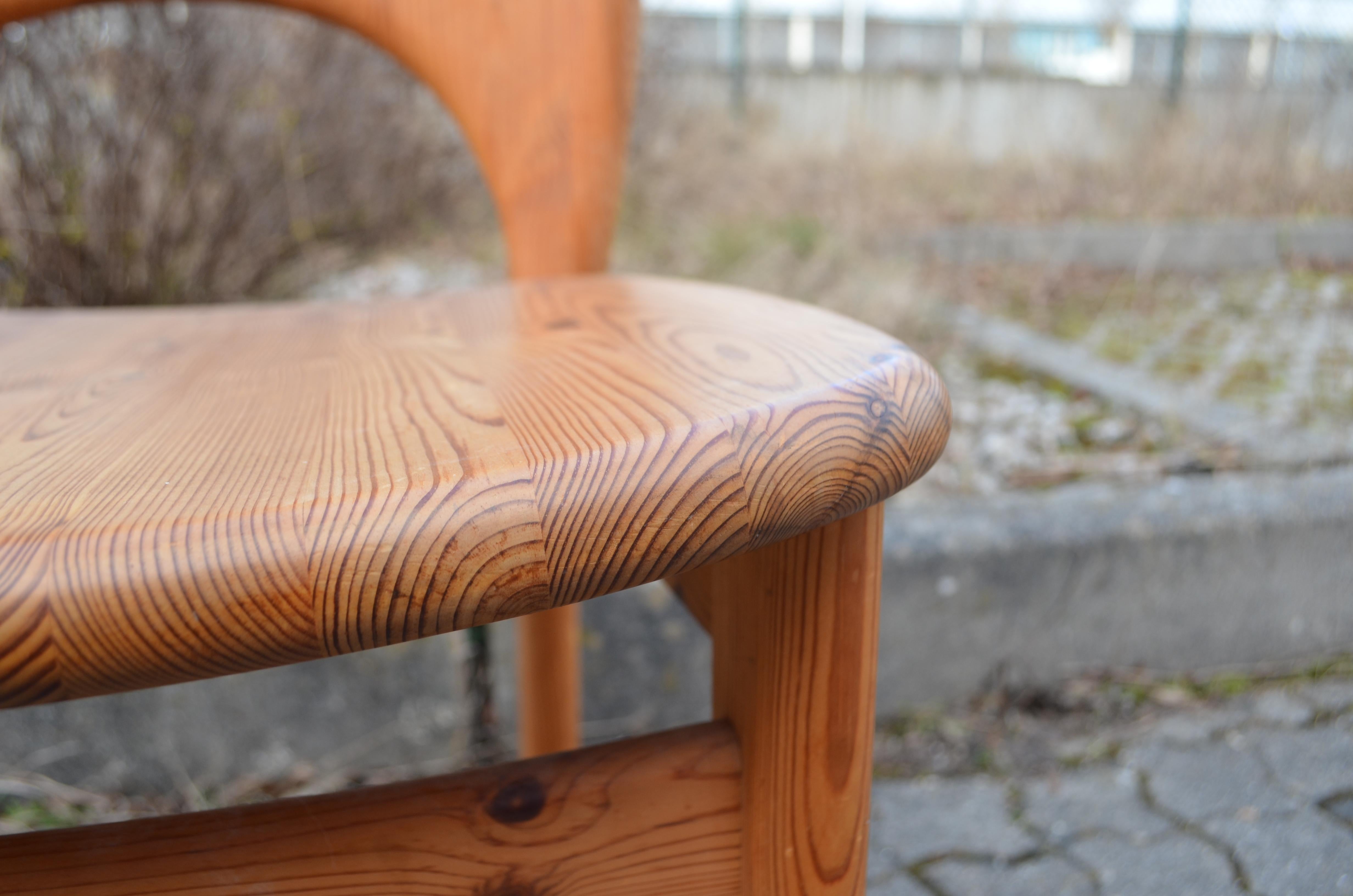 Glostrup Scandinavian Pine Danish Dining Set Ensemble 4x Chairs & Table For Sale 7