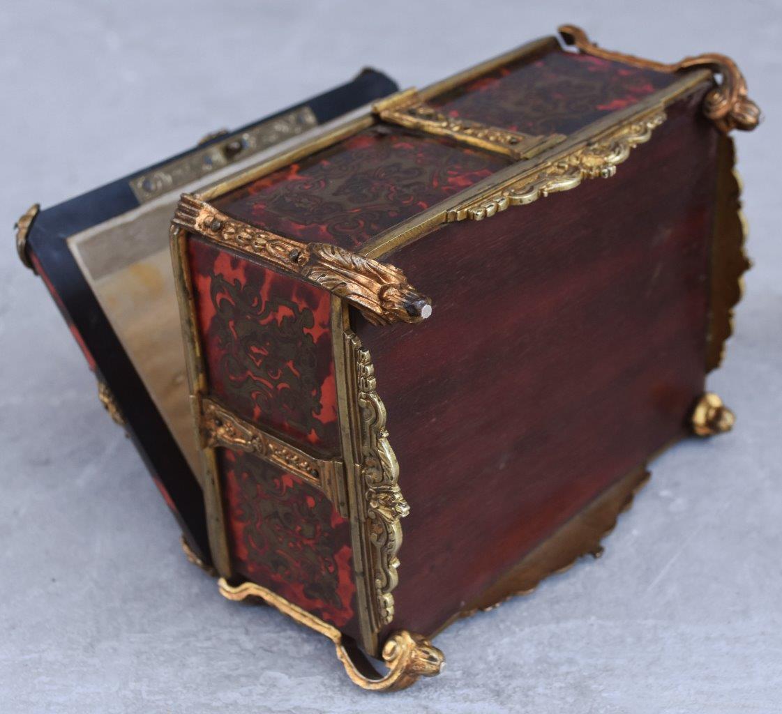 Gloves Box Gilded Bronze Tahan Napoleon III Boulle Marquetry 12