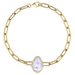 Glow Bracelet Lavender Quartz with Pavé Diamonds