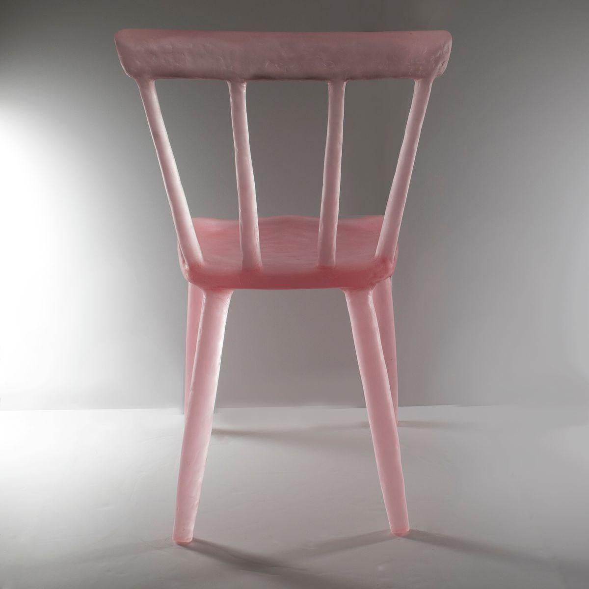Glow Chair 'Aqua' in Recycled Plastic For Sale 3