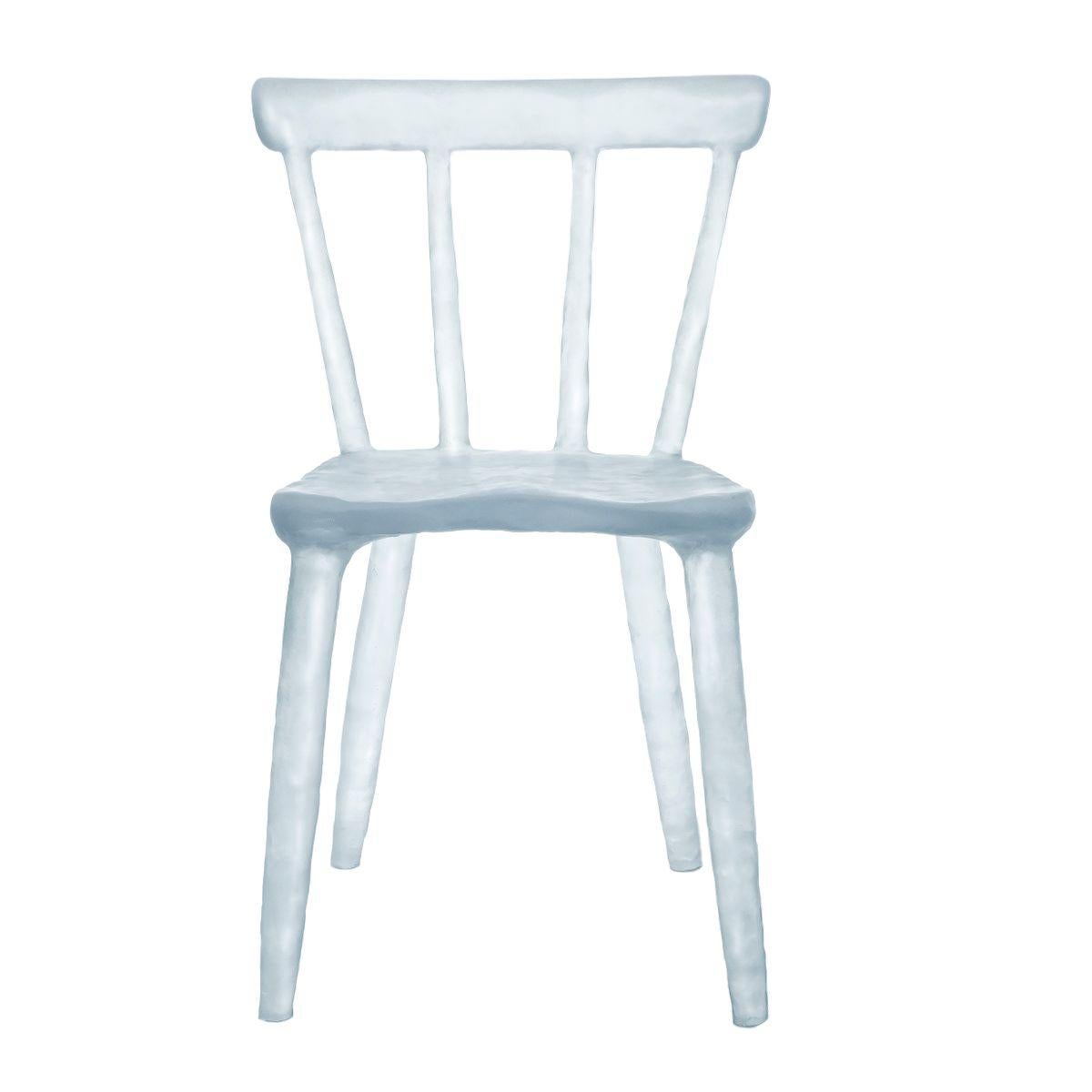 Glow Chair 'Aqua' in Recycled Plastic For Sale 6