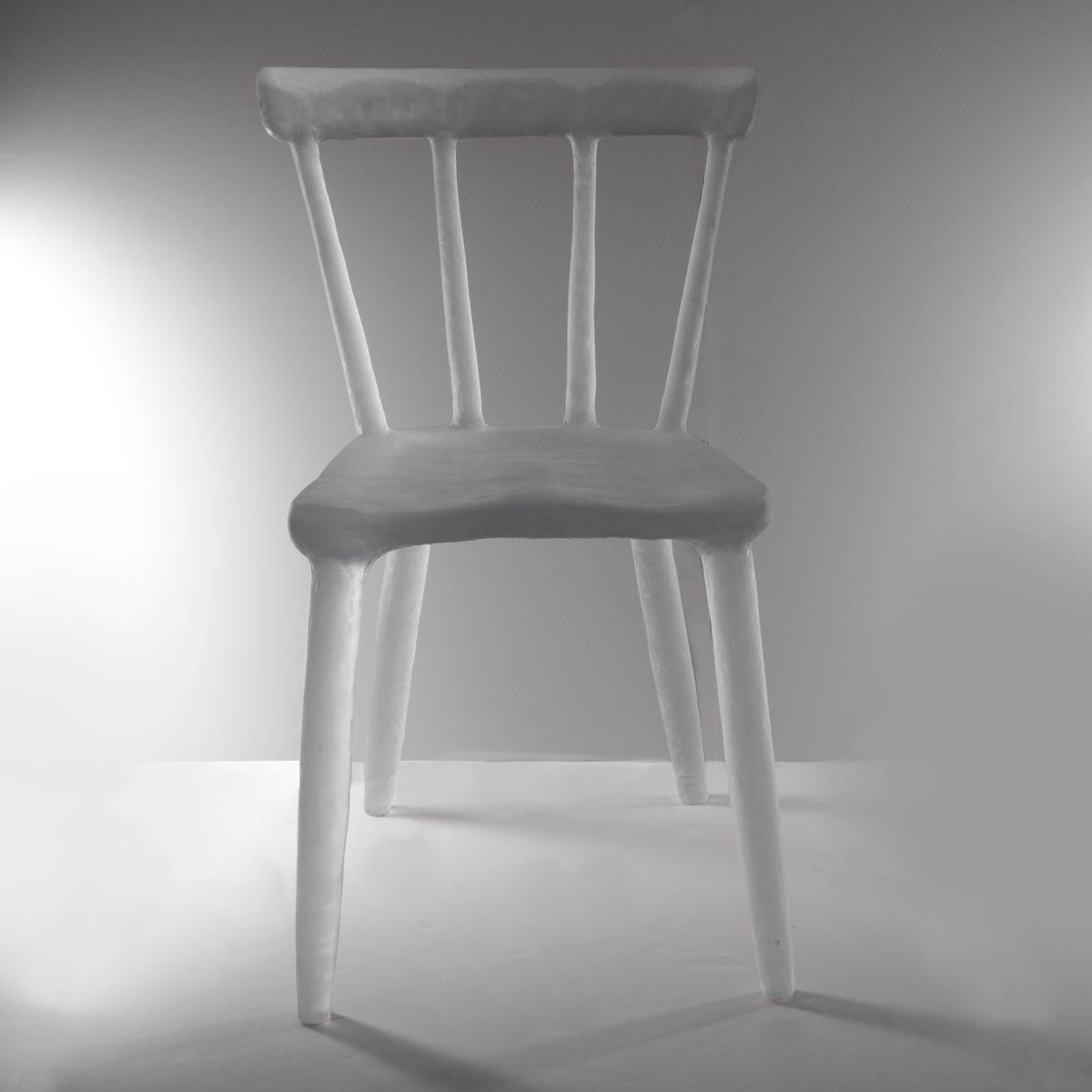 Glow Chair 'Grey' in Recycled Plastic In New Condition For Sale In West Hollywood, CA