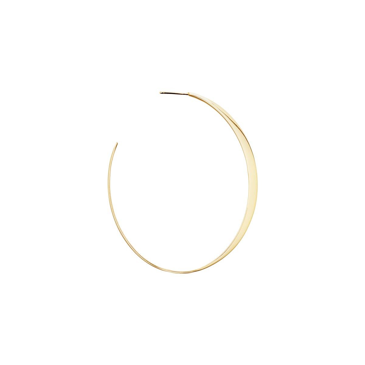 GLOW LARGE Earring - 18k gold (a pair) In New Condition For Sale In København, DK