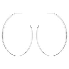 GLOW LARGE Earring - sterling silver (a pair)