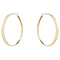 GLOW MEDIUM Earrings - 18k gold (a pair)