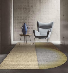 'Glow' Rug in Abaca, Colour 'Pampas' by Claire Vos for Musett Design