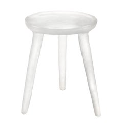 Glow Side Table / Stool 'Grey' in Recycled Plastic
