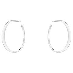 GLOW SMALL Earrings - sterling silver (a pair)