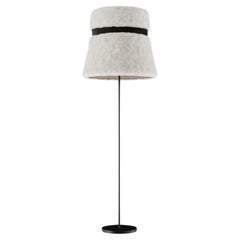 Glowing Ice Floor Lamp by Cuero Design