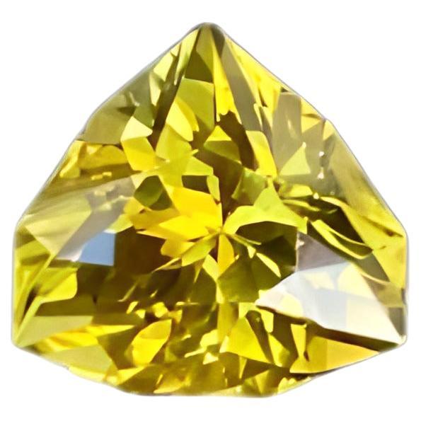 Glowing Yellow Chrysoberyl 3.70 Carats Precision Cut Natural Sri Lankan Gemstone