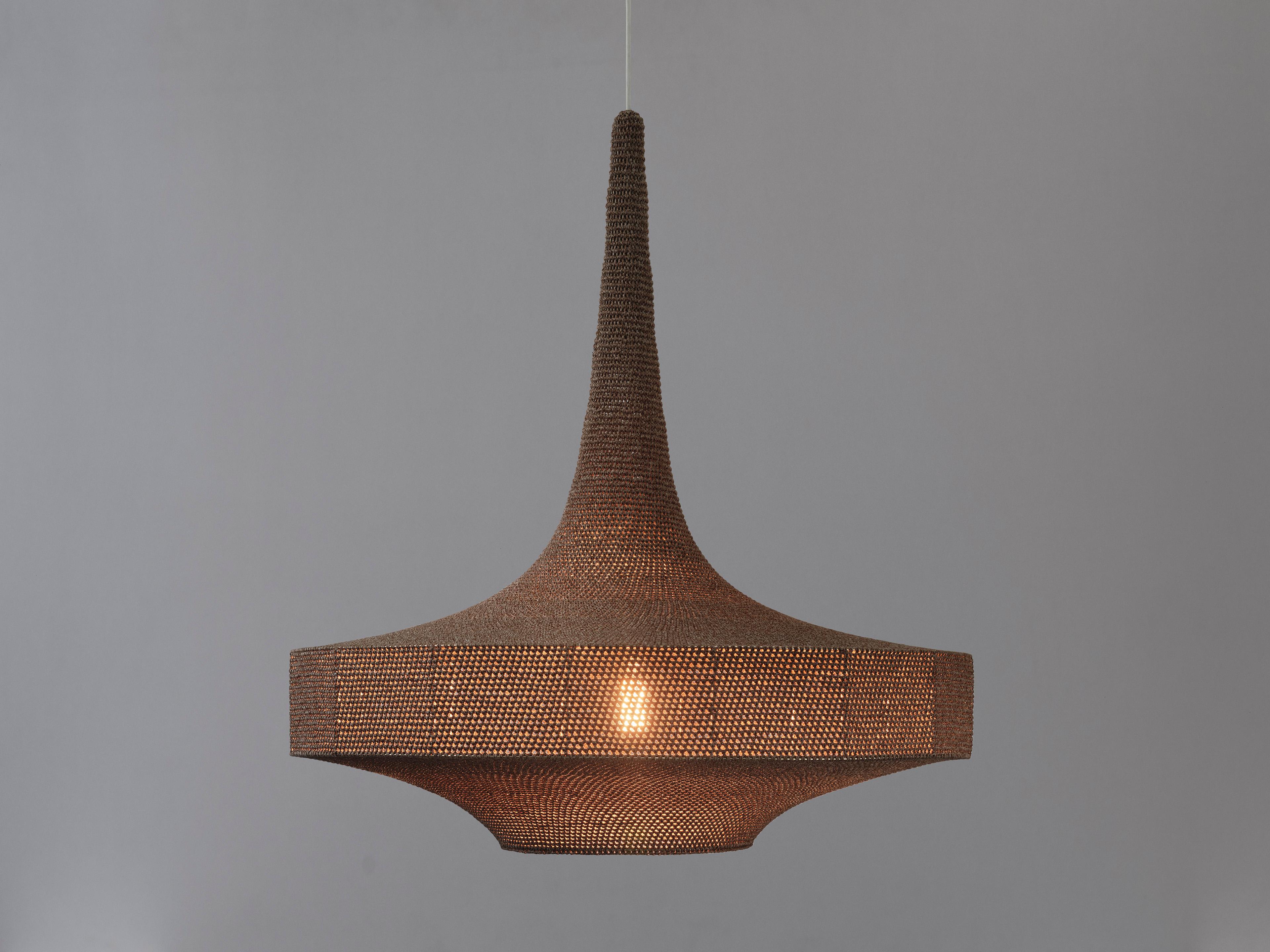 Scandinavian Modern Hand Crafted Glück Pendant, Ø100cm/39.4in For Sale
