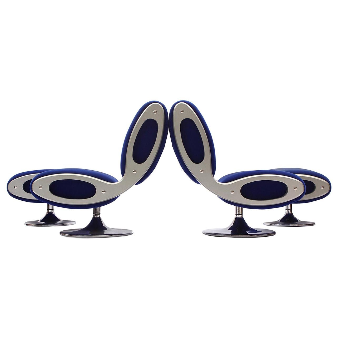 Gluon Lounge Chairs by Marc Newson For Sale