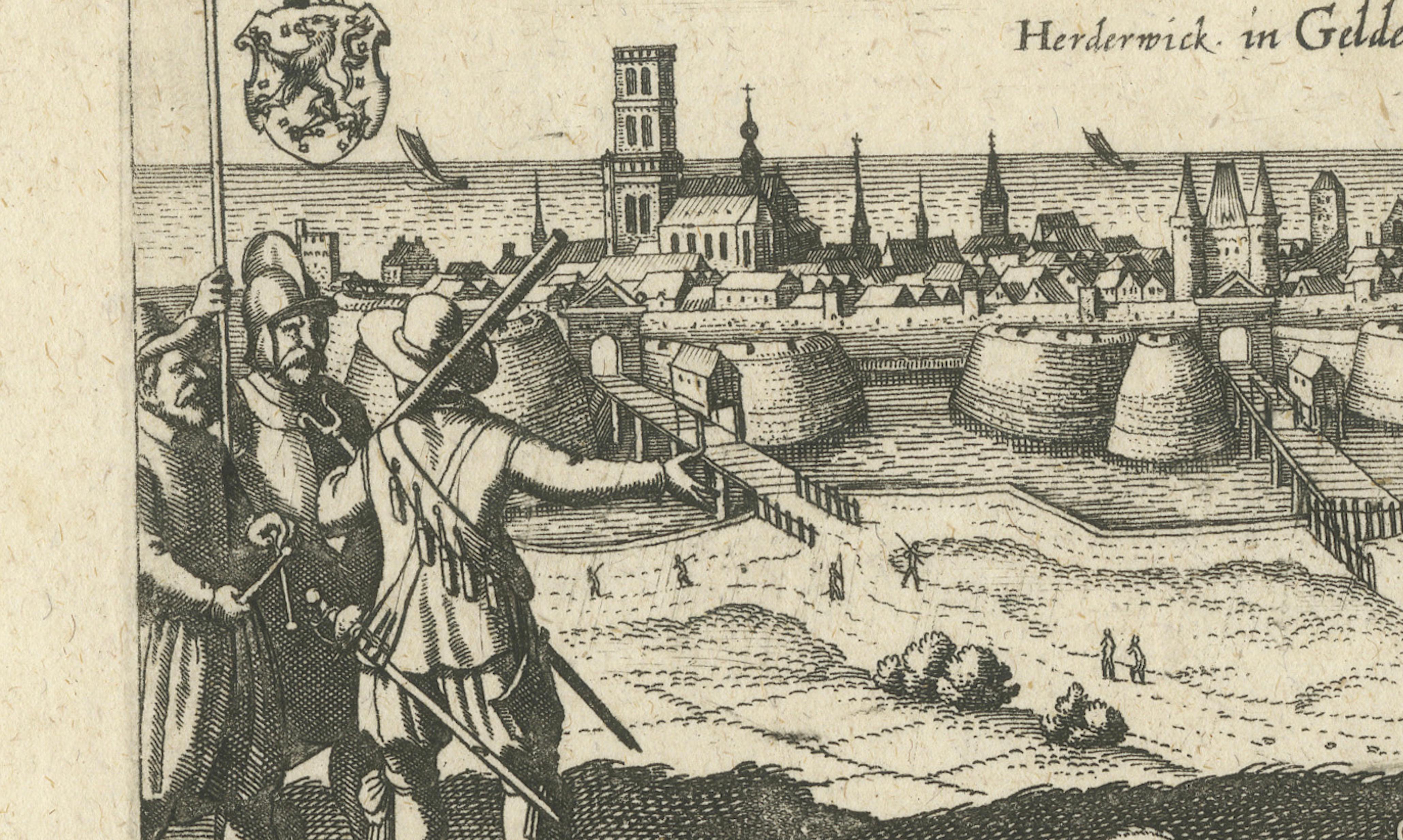 Gluttony Kills More Than the Sword, Harderwijk Engraving, c.1625